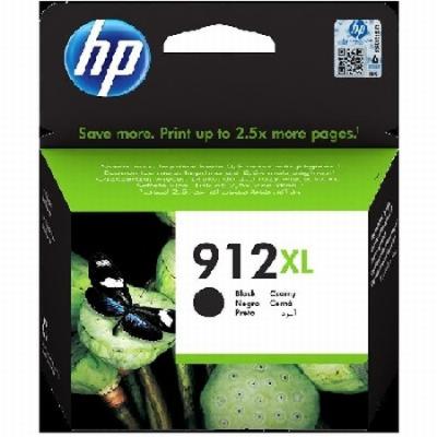 INK-JET HP 912XL NEGRO PARA HP OFFICEJET 8010 / 8020 /...