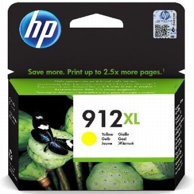 INK-JET HP 912XL AMARILLO PARA HP OFFICEJET 8010 / 8020 /...