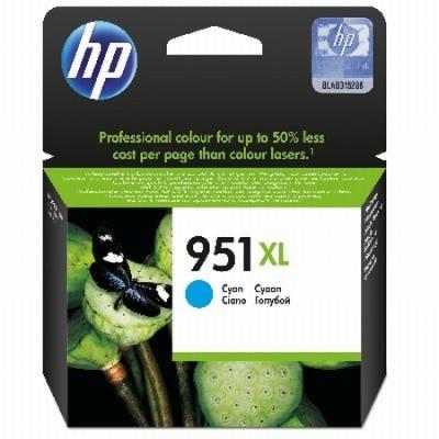 CARTUCHO ORIGINAL HP INK-JET 951XL AZUL PARA HP OFFICEJET...