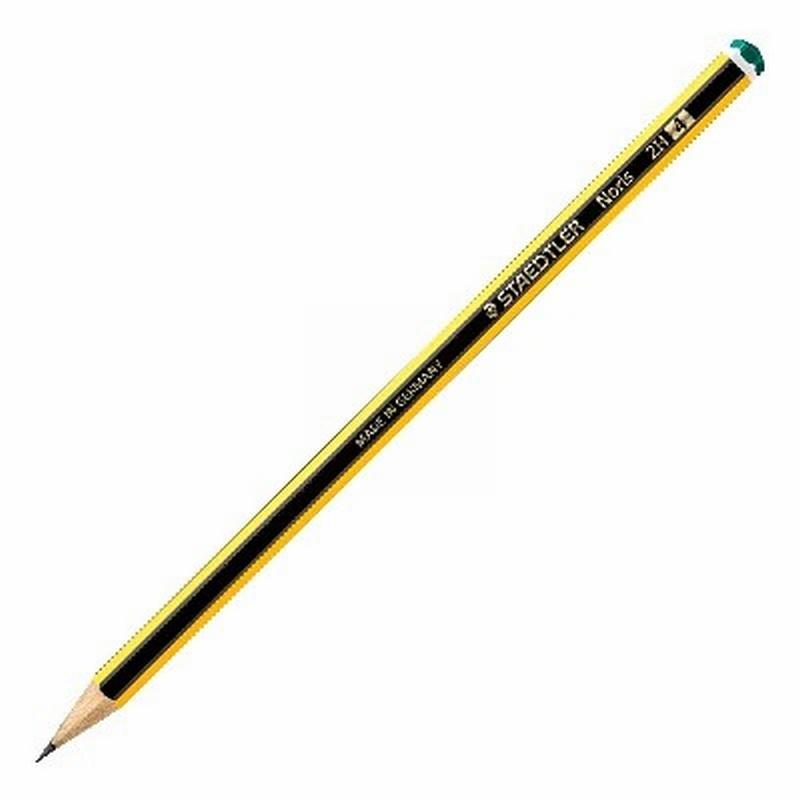 LAPICERO STAEDTLER NORIS 120 2H (120-4) - LAPIZ N.4-2H VERDE STAEDTLER 120