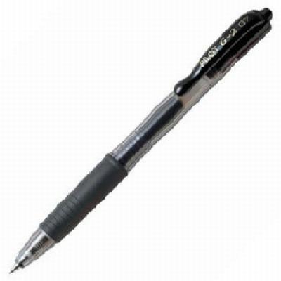 BOLIGRAFO PILOT G-2 0,7 MM. RETRACTIL NEGRO (BL-G2-7-B) -...
