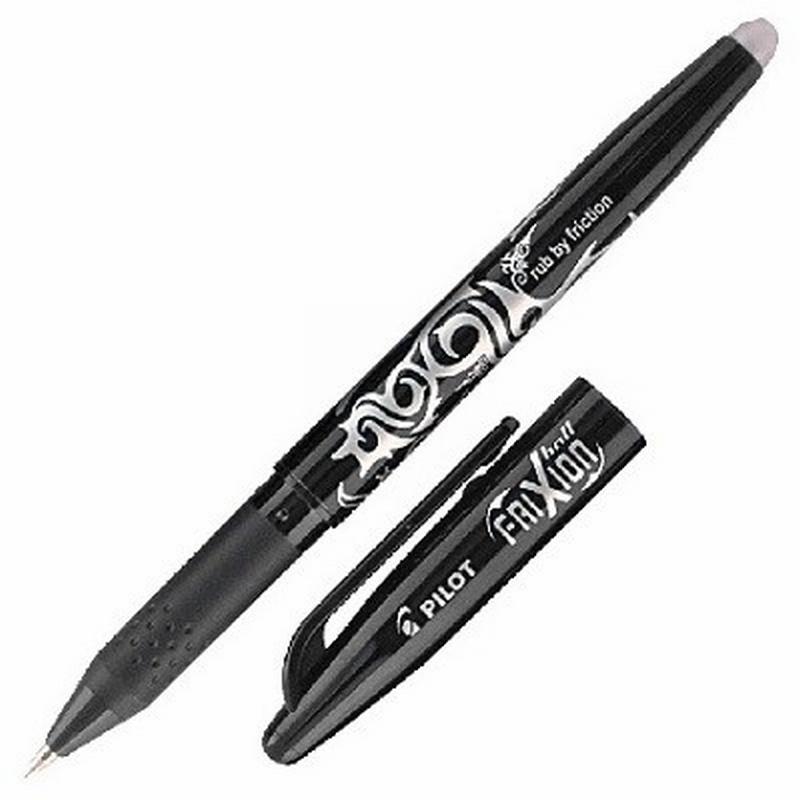 BOLIGRAFO PILOT FRIXION BORRABLE NEGRO (BL-FR7-B) - BOLI.FRIXION PILOT NG