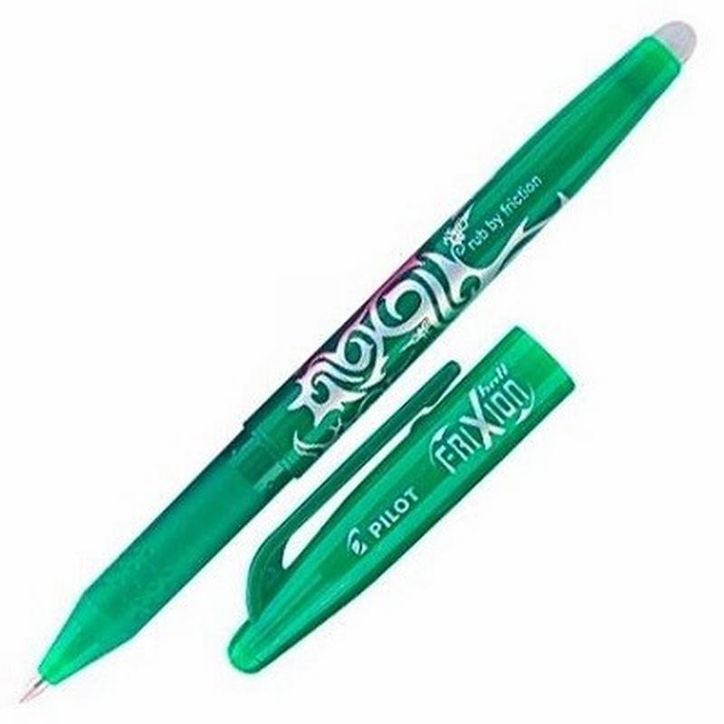 BOLIGRAFO PILOT FRIXION BORRABLE VERDE (BL-FR7-G) - BOLI.FRIXION PILOT VE