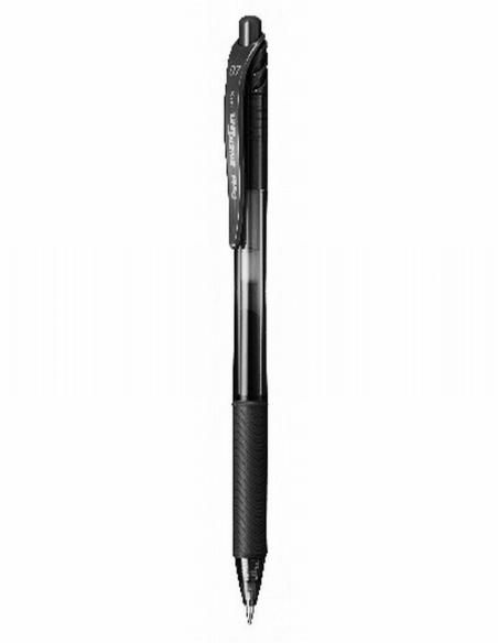BOLIGRAFO ROLLER PENTEL ENERGEL 107 RETRACTIL 0,7 MM NEGRO (BL107A) - BOLI.PENTEL ENERGEL NG.BL107-A