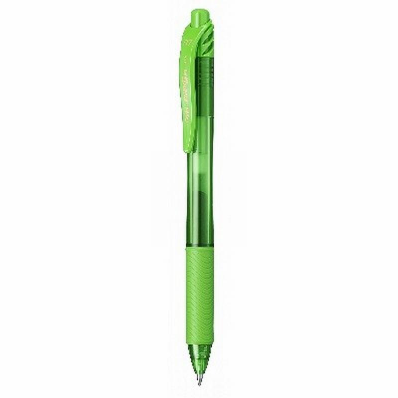 ROTULADOR ROLLER PENTEL ENERGEL 107 RETRACTIL 0,7 MM VERDE CLARO (BL107K) DE PENTEL - ROT.PENTEL ENERGEL VE.CLARO BL107-K