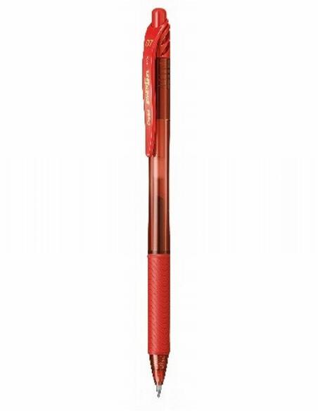 BOLIGRAFO ROLLER PENTEL ENERGEL 107 RETRACTIL 0,7 MM ROJO (BL107B) - BOLI.PENTEL ENERGEL RJ.BL107-B