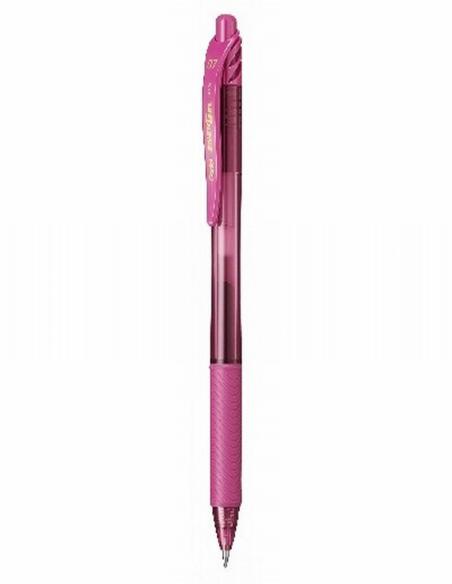 BOLIGRAFO ROLLER PENTEL ENERGEL 107 RETRACTIL 0,7 MM ROSA (BL107P) - BOLI.PENTEL ENERGEL RS.BL107-P