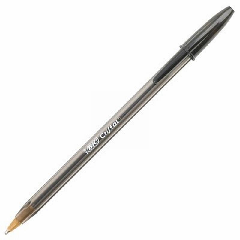 BOLIGRAFO BIC CRISTAL NEGRO (8373639) DE BIC - BOLI.BIC CRISTAL NG