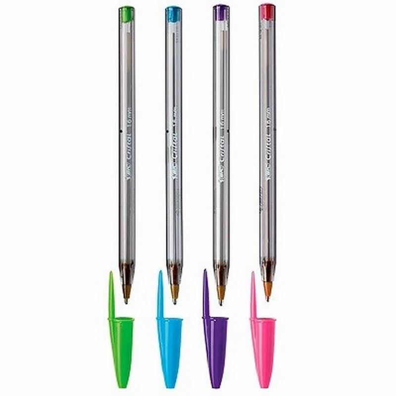 BOLIGRAFO BIC CRISTAL COLORES SURTIDOS (895793) DE BIC - BOLI.BIC CRISTAL COLORES