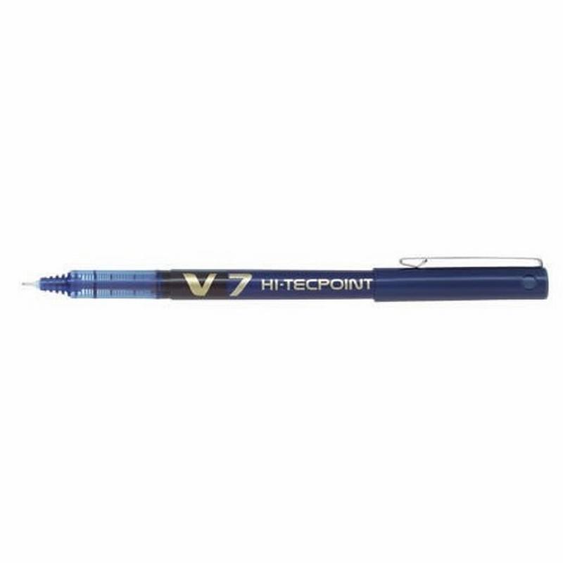 ROTULADOR PILOT V-7 TINTA LÍQUIDA AZUL (NV7A) DE PILOT - ROT.PILOT V7 AZ