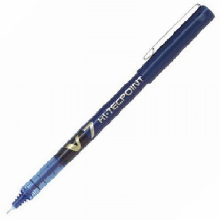 ROTULADOR PILOT V-7 TINTA LÍQUIDA AZUL (NV7A) DE PILOT - ROT.PILOT V7 AZ