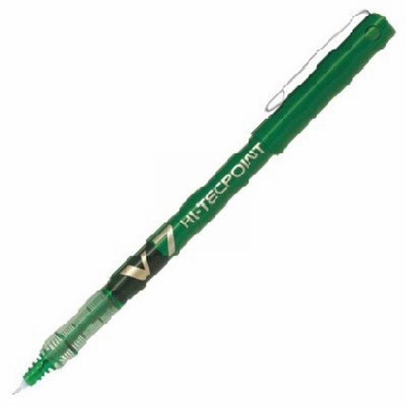 ROTULADOR PILOT V-7 TINTA LÍQUIDA VERDE (NV7V) DE PILOT - ROT.PILOT V7 VE