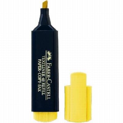 ROTULADOR FABER FLUORESCENTE 48-07 AMARILLO (154807) -...