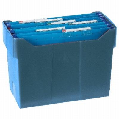 BASTIDOR SOBREMESA AZUL DE POLIESTIRENO PARA CARPETAS...