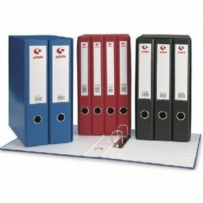 MODULO GRAFOPLAS 4 CARPETAS DE 2 ANILLAS DE 25MM ROJO...