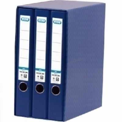 MODULO ELBA 3 ARCHIVADORES PALANCA A4 AZUL (100580056) -...