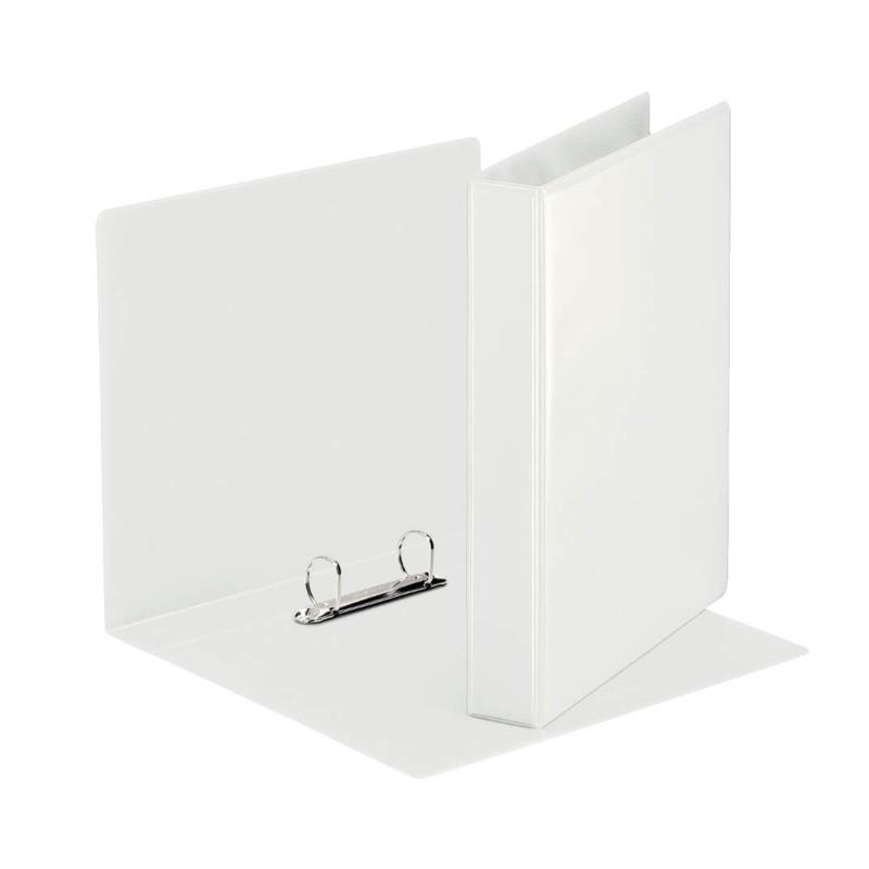 CARPETA CANGURO BLANCA PARDO A4 2 ANILLAS 25MM BOLSA TRANSPARENTE (225212) - CARP.CANG.2AN.25MM.MX