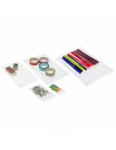 BOLSA GRAFOPLAS AUTOCIERRE 60X80 MM. PACK 100 BOLSAS (50063100) - BOLSA MINIGRIP 6*8 PQ.100