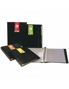 CARPETA GRAFOPLAS 20 FUNDAS EXTRAIBLES A4 NEGRO (39402010) DE GRAFOPLAS - CARP.20F.EXTRAIBLES C/INDICE NG. GRAF.