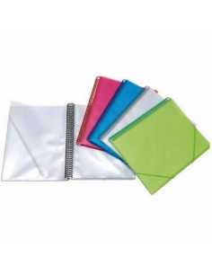 CARPETA GRAFOPLAS 30 FUNDAS MAXIPLAS CON GOMAS Y SOBRE (398330) - CARP.30FUNDAS MAXIPLAS ESPIRAL 398330