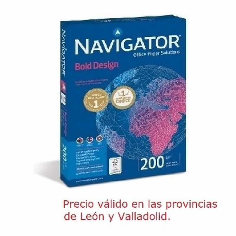 PAPEL NAVIGATOR BOLD A4 200 GRS. 250 HOJAS DE NAVIGATOR - PAP.A4 NAVIGATOR BOLD 200GRS.150HJ