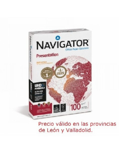PAPEL NAVIGATOR PRESENTATION A4 100 GRAMOS 500 HOJAS (NPR1000070) - PAP.A4 NAVIGATOR PRESENTATION 100GRS 500H