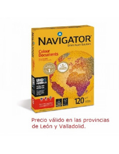 PAPEL NAVIGATOR COLOUR DOCUMENTS A4 120 GRS. 250 HOJAS (NCD1200057) - PAP.A4 NAVIGATOR COLOUR DOCUMENTS 120GRS.250HJ