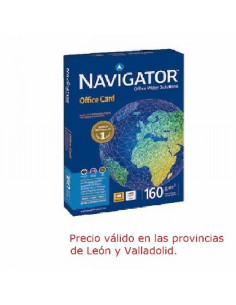 PAPEL NAVIGATOR OFFICE CARD A4 160 GRAMOS 250 HOJAS (NOC1600016) - PAP.A4 NAVIGATOR OFF.CARD/COL.CHOICE 160GR.250H