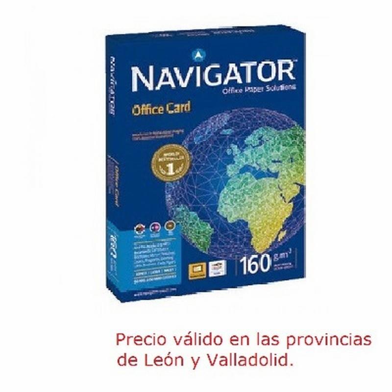 PAPEL NAVIGATOR OFFICE CARD A4 160 GRAMOS 250 HOJAS (NOC1600016) - PAP.A4 NAVIGATOR OFF.CARD/COL.CHOICE 160GR.250H