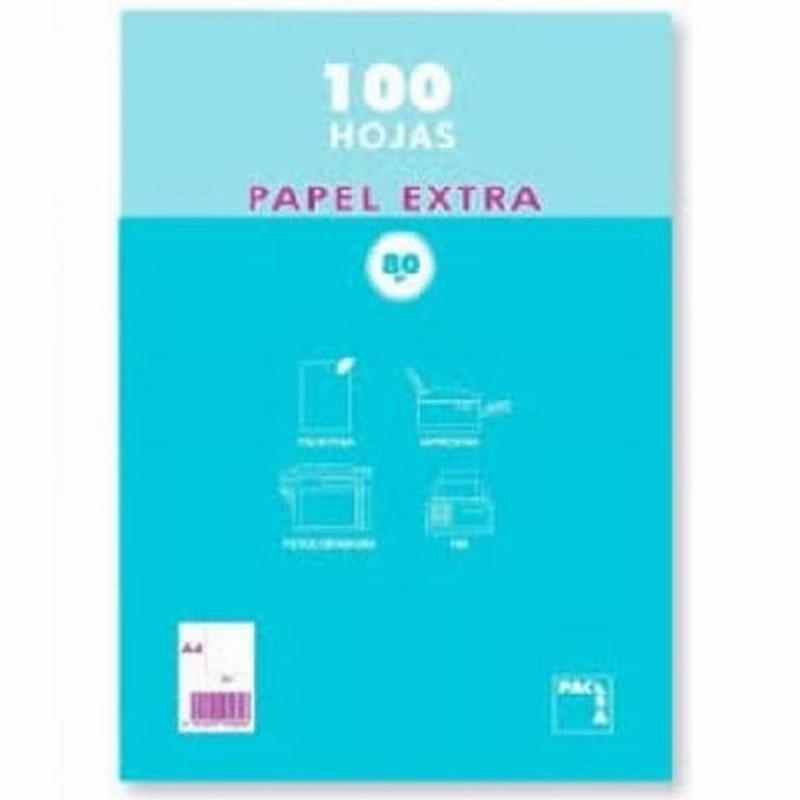 PAPEL FOTOCOPIADORA PACSA DIN A4 80 GRAMOS CUADRICULA 4X4 PAQUETE DE 100 HOJAS (21813) DE PACSA - RECAMB.A4.CU S/ANI 80GR.SAM