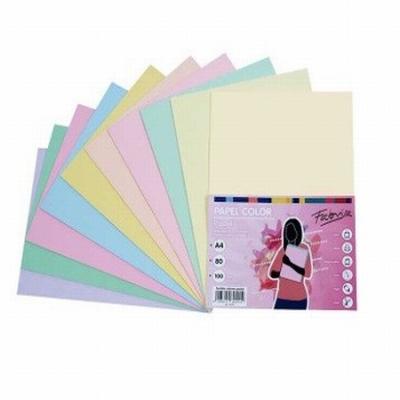 CARTULINA FABRISA DIN A4 21*30 CM. 170 GRAMOS/M2 COLORES...