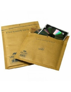 BOLSA BURBUJA FELLOWES KRAFT PARA CD 180X160 (7376102) DE FELLOWES - BOL.BURB.165*180 PARA CD