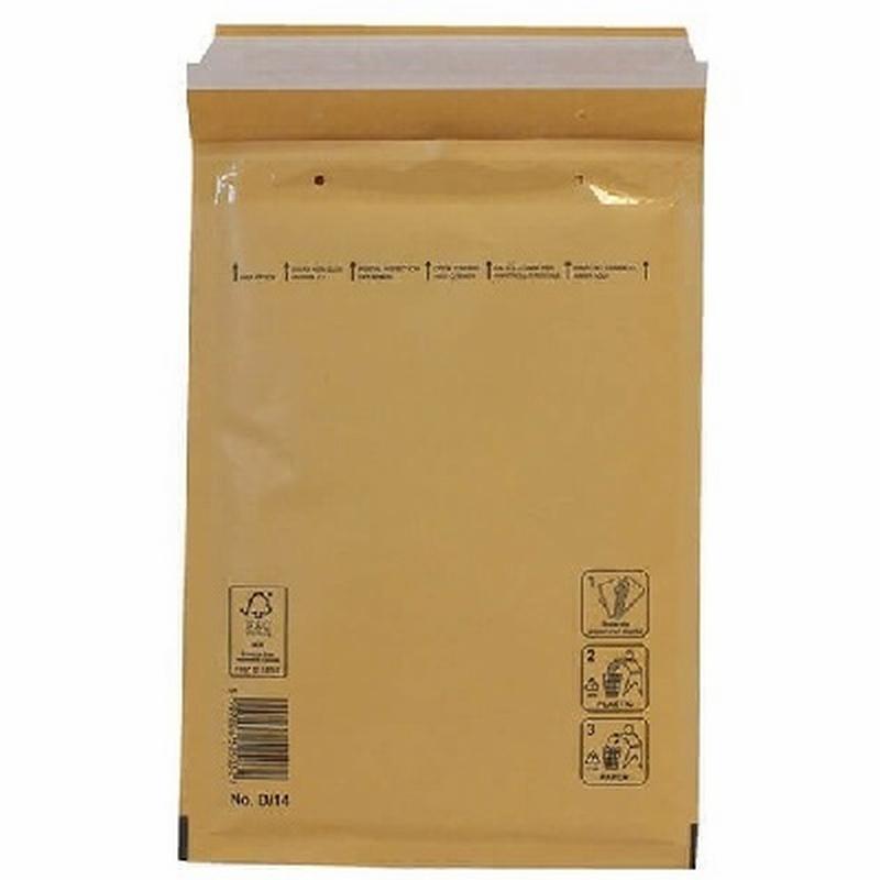 BOLSA BURBUJA FELLOWES KRAFT Nº 14(D) 180X260 (7375402)  DE FELLOWES - BOL.BURB.180*260 26GR.N.14(D)