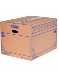 CAJAS FELLOWES PARA MUDANZAS L DE 30x30x50CM. PACK DE 10 UNIDADES (6208201) - CAJA MUDANZA L 30x30x50 FELLOWES PQ.10