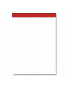 BLOC NOTAS PACSA SIN TAPA 16º 80 HOJAS DE 60 GRS. LISO (18102) DE PACSA - BLOC.PERF.1/16 LS 75*105