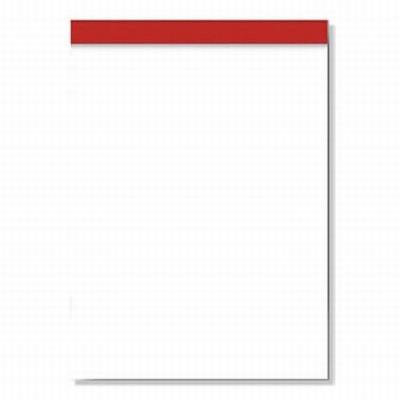 BLOC NOTAS PACSA SIN TAPA FOLIO 80 HOJAS DE 60 GRS. LISO...