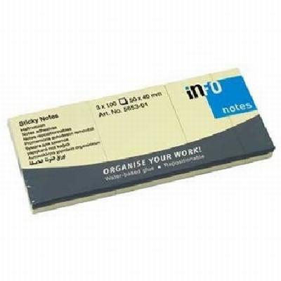 NOTAS ADHESIVAS INFONOTES DE QUITA Y PON 40x50 (5653-01)...