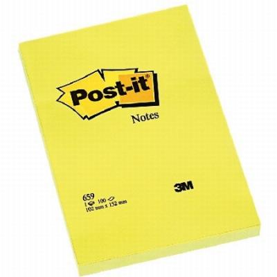 BLOC DE NOTAS ADHESIVAS POST-IT DE QUITA Y PON 102X152...