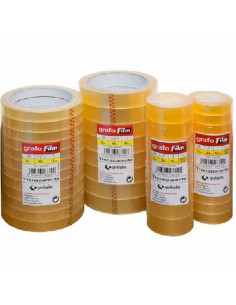 CINTA ADHESIVA GRAFOFILM ESTANDAR 33 MTS. X 12 MM. (12331201) - C.ADH.33*12 TRANS.GRAFOFILM