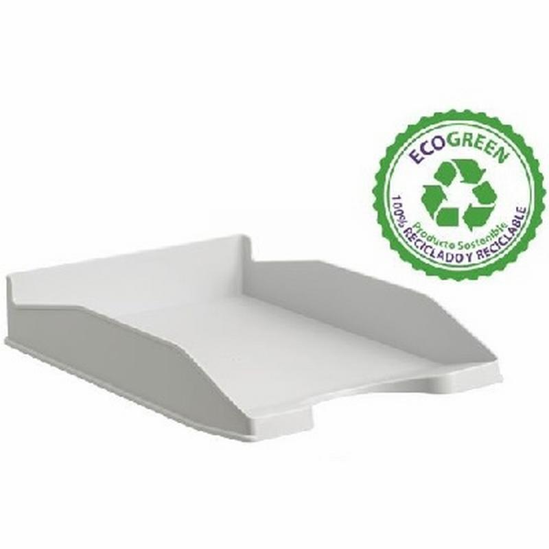 BANDEJA SOBREMESA ARCHIVO 2000 PLASTICO OPACO 345X255X60 MM GRIS (742 GS) - BANDEJA OPACA 742 GR ARCHIVO