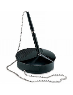 BOLIGRAFO FELLOWES CON PEANA NEGRO (9821500) - BOLI.CORDON C/PEANA FELLOWES