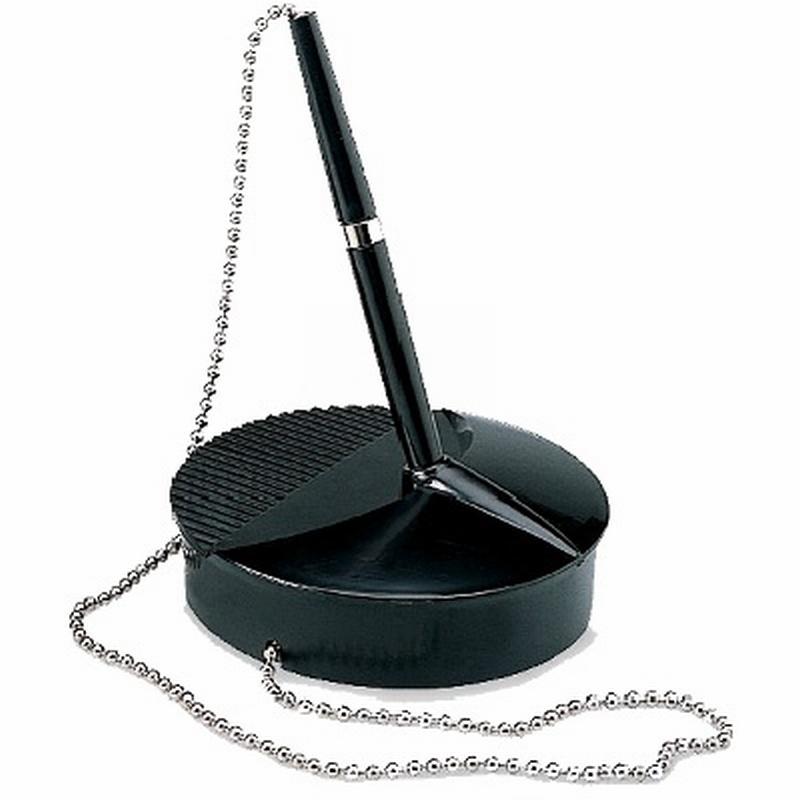 BOLIGRAFO FELLOWES CON PEANA NEGRO (9821500) - BOLI.CORDON C/PEANA FELLOWES