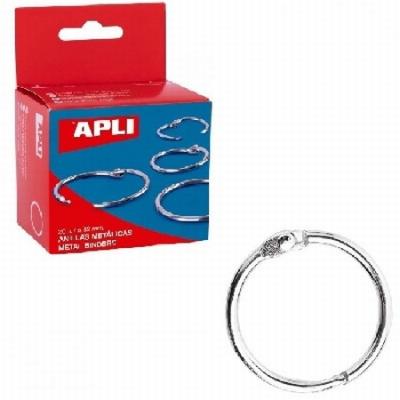ARGOLLA APLI NIQUELADA DIAMETRO 32 MM (453) - ARGOLLA...