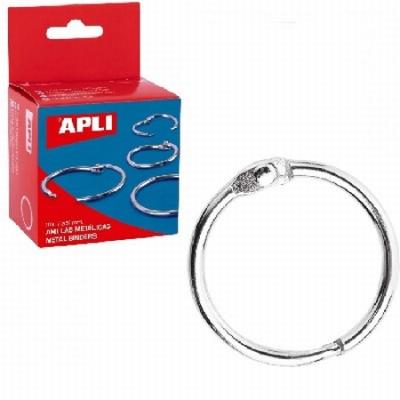 ARGOLLA APLI NIQUELADA DIAMETRO 46 MM (455) - ARGOLLA...