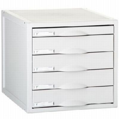 MODULO ARCHISYSTEM DE ARCHIVO 2000 DE 5 CAJONES GRIS...