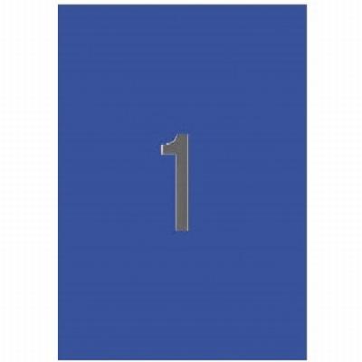 ETIQUETA ADHESIVA APLI LASER/COPY/INKJET 210X297 MM. AZUL...