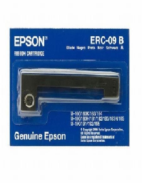 CINTA IMPRESORA EPSON ERC-09B NEGRA M-160 163 164 180 180H 181 182 183 185 190 191 192 195 (C43S015354)