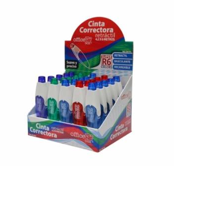 CORRECTOR OFFICE BOX SUPER R6 CINTA BLANCA 4,2 MM X 6 M...