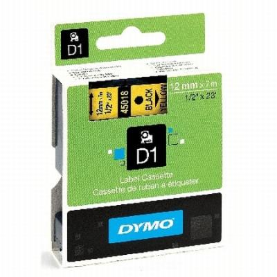 CINTA DYMO 1000 NEGRO-AMARILLO 12MM X 7MTS. D1 (S0720580)...