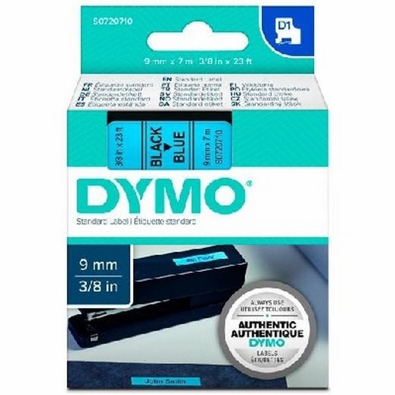 CINTA DYMO 1000 NEGRO-AZUL 9MM X 7MTS. D1 (S0720710) (40916) DE DYMO - CINTA DYMO 9MM.NG/AZ 40916